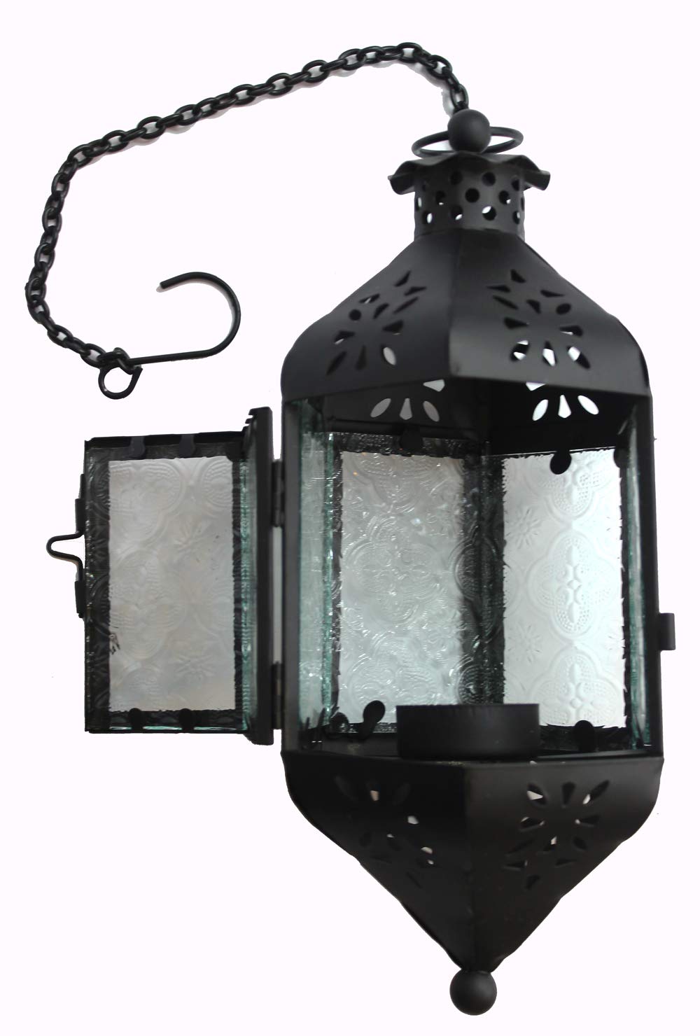 Decorative Lanterns with Color Changing LED Fairy Lights, Hanging - Hanging - Moroccan - PT02
