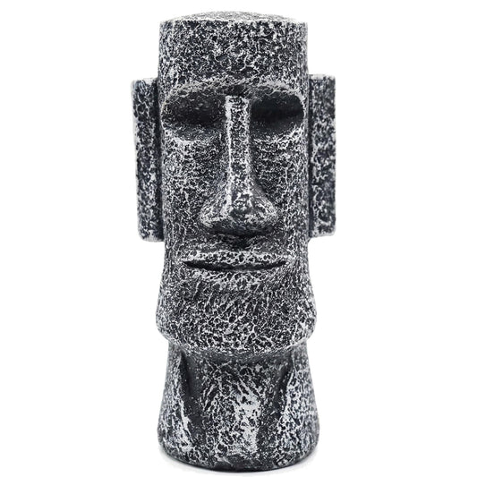 5" Tall Easter Island Moai Monolith Sculpture/Statue, Small - Charcoal Small - 5" - MAIN