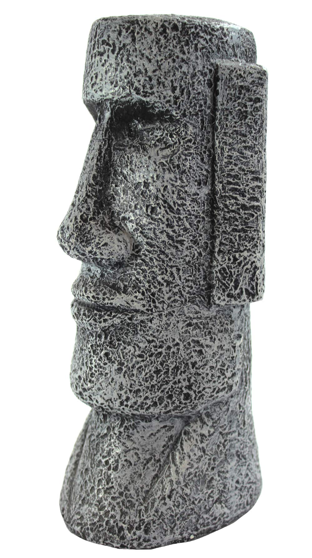 9" Tall Easter Island Moai Head Monolith Sculpture/Statue, Medium - Moai Monolith Medium - 9" - PT08