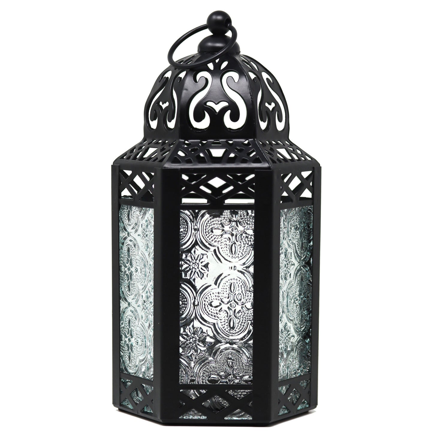 Clear Moroccan Candle Lantern, Small